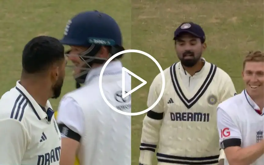 Drama At Lunch! Siraj Gets Into Heated  Fight With English Openers For Time Wasting